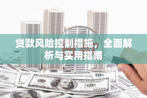 社头贷款风险控制措施，全面解析与实用指南