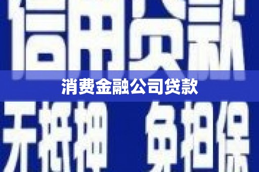 社头消费金融公司贷款