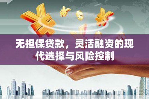 社头无担保贷款，灵活融资的现代选择与风险控制