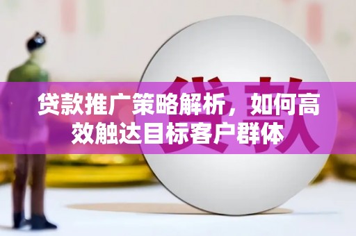 社头贷款推广策略解析，如何高效触达目标客户群体