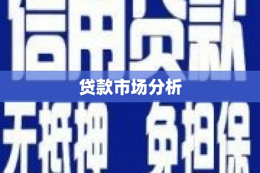 社头贷款市场分析