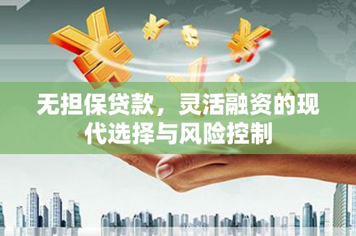 社头无担保贷款，灵活融资的现代选择与风险控制