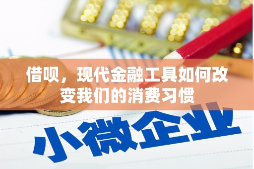 社头借呗，现代金融工具如何改变我们的消费习惯