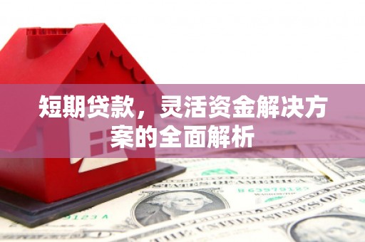 社头短期贷款，灵活资金解决方案的全面解析