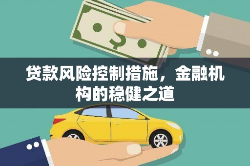 社头贷款风险控制措施，金融机构的稳健之道